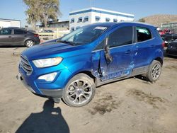 2018 Ford Ecosport Titanium en venta en Albuquerque, NM