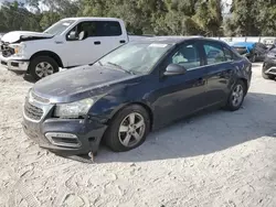 Salvage cars for sale at Ocala, FL auction: 2015 Chevrolet Cruze LT