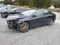 Salvage cars for sale from Copart Fairburn, GA: 2015 Toyota Camry LE