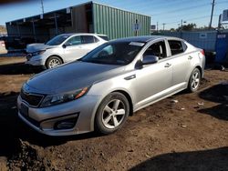 KIA salvage cars for sale: 2015 KIA Optima LX