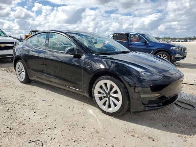 2022 Tesla Model 3