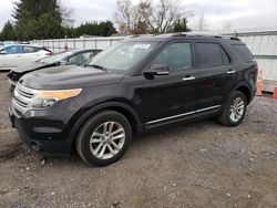 Salvage cars for sale at Finksburg, MD auction: 2013 Ford Explorer XLT