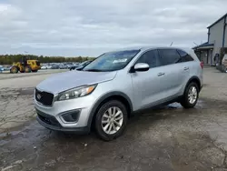 Salvage cars for sale at Memphis, TN auction: 2016 KIA Sorento LX