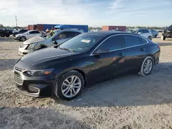 Chevrolet salvage cars for sale: 2017 Chevrolet Malibu LT