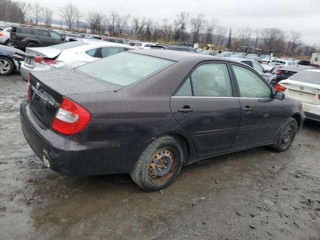 2002 Toyota Camry LE