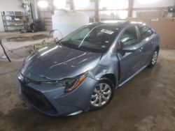 Salvage cars for sale at Pekin, IL auction: 2022 Toyota Corolla LE