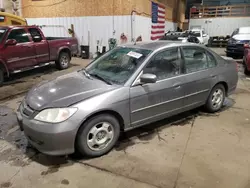 Vehiculos salvage en venta de Copart Anchorage, AK: 2004 Honda Civic Hybrid