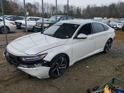 Honda Vehiculos salvage en venta: 2018 Honda Accord Sport