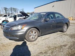 Salvage cars for sale at Spartanburg, SC auction: 2012 Honda Accord LXP