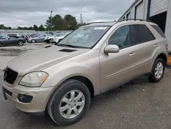 Salvage cars for sale at Montgomery, AL auction: 2006 Mercedes-Benz ML 350