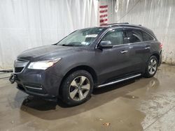 Salvage cars for sale at Central Square, NY auction: 2015 Acura MDX