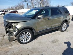 Salvage cars for sale at Bridgeton, MO auction: 2013 Ford Explorer Limited