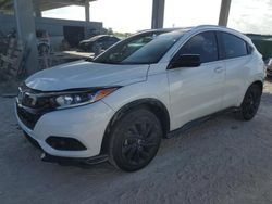 Salvage cars for sale at West Palm Beach, FL auction: 2021 Honda HR-V Sport