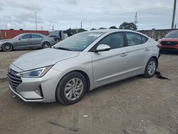 Salvage cars for sale at Homestead, FL auction: 2019 Hyundai Elantra SE