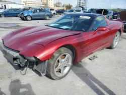 Chevrolet salvage cars for sale: 2004 Chevrolet Corvette