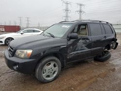 Salvage cars for sale at Elgin, IL auction: 2004 Toyota Highlander