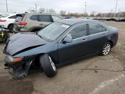 Salvage cars for sale at Woodhaven, MI auction: 2008 Acura TSX