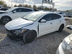 Salvage cars for sale at Columbus, OH auction: 2017 Hyundai Elantra SE