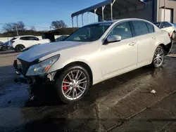 Salvage cars for sale at Lebanon, TN auction: 2011 Infiniti G37