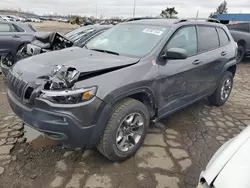 2019 Jeep Cherokee Trailhawk en venta en Woodhaven, MI