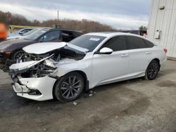 Salvage cars for sale at auction: 2022 Honda Accord EXL