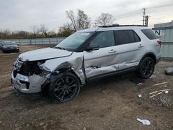 Ford salvage cars for sale: 2019 Ford Explorer XLT