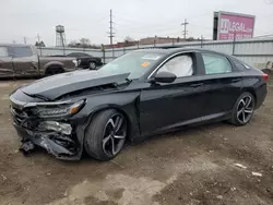 2021 Honda Accord Sport en venta en Chicago Heights, IL