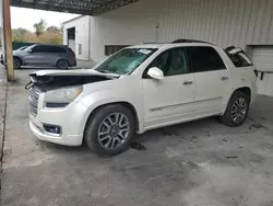 Salvage cars for sale from Copart Gaston, SC: 2013 GMC Acadia Denali