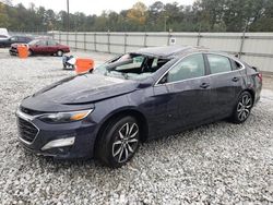 Salvage cars for sale at Ellenwood, GA auction: 2022 Chevrolet Malibu RS