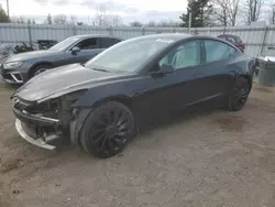 Tesla salvage cars for sale: 2022 Tesla Model 3