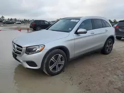 Salvage cars for sale from Copart Houston, TX: 2018 Mercedes-Benz GLC 300 4matic