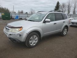 Salvage cars for sale from Copart Bowmanville, ON: 2011 Subaru Forester 2.5X