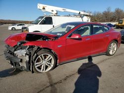 Tesla salvage cars for sale: 2015 Tesla Model S