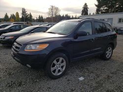 Hyundai salvage cars for sale: 2008 Hyundai Santa FE SE