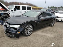 Salvage cars for sale at Windsor, NJ auction: 2016 Audi A7 Prestige