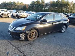 Salvage cars for sale from Copart Cleveland: 2015 Nissan Sentra S