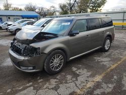 Salvage cars for sale at Wichita, KS auction: 2013 Ford Flex SEL