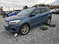 Salvage cars for sale at Mebane, NC auction: 2018 Ford Escape SEL