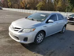 Toyota Corolla Vehiculos salvage en venta: 2013 Toyota Corolla Base