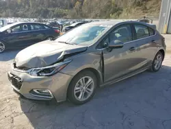 Carros salvage sin ofertas aún a la venta en subasta: 2017 Chevrolet Cruze LT