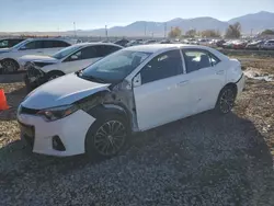 Carros salvage a la venta en subasta: 2015 Toyota Corolla L