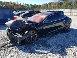 Salvage cars for sale at Ellenwood, GA auction: 2020 Tesla Model S