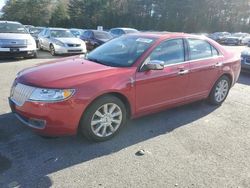 Salvage cars for sale at auction: 2012 Lincoln MKZ