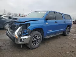 Toyota Tundra Crewmax sr5 salvage cars for sale: 2017 Toyota Tundra Crewmax SR5