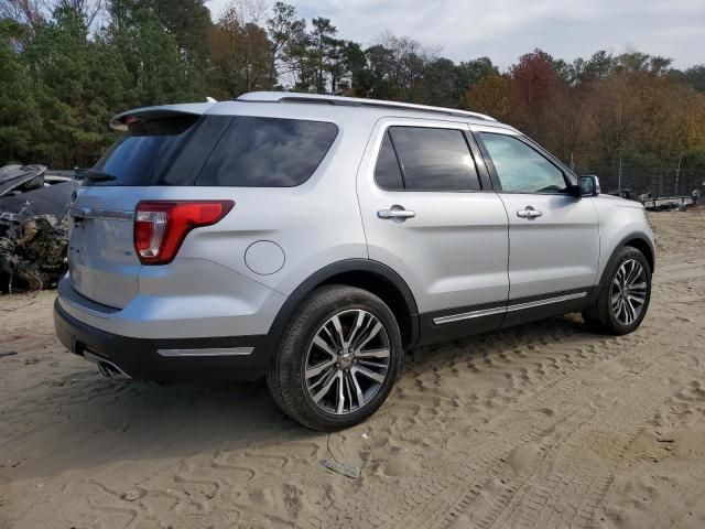 2018 Ford Explorer Platinum