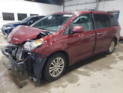 Toyota Sienna xle Vehiculos salvage en venta: 2015 Toyota Sienna XLE