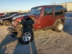 2001 Jeep Wrangler / TJ Sport en venta en Kansas City, KS