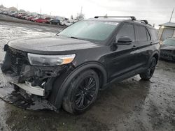 Salvage cars for sale at Eugene, OR auction: 2020 Ford Explorer Limited