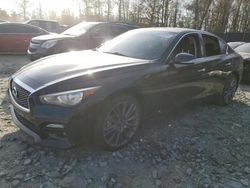 Salvage cars for sale at auction: 2016 Infiniti Q50 RED Sport 400