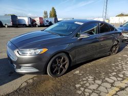 Salvage cars for sale at Hayward, CA auction: 2015 Ford Fusion SE